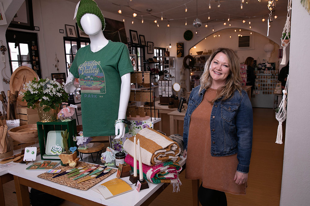 The Local Bevy owner Andrea Petersburg says roughly 95% of the pieces sold in her Rountree shop are made by Springfield artisans.