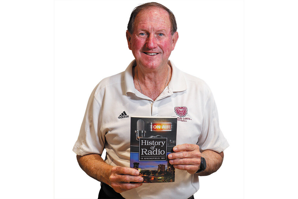 WRITING RADIO: Malcolm Hukriede is an author of "The History of Radio: In Springfield, MO," a book he co-wrote with longtime friend Dan O'Day.