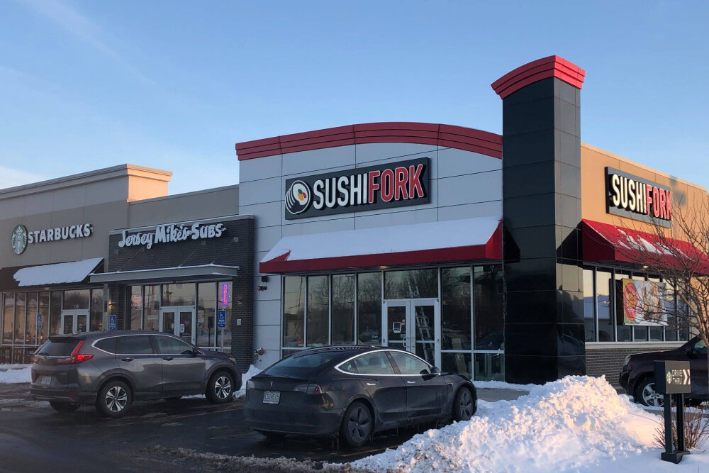SushiFork opened near the Battlefield Road and National Avenue intersection in 2021.
