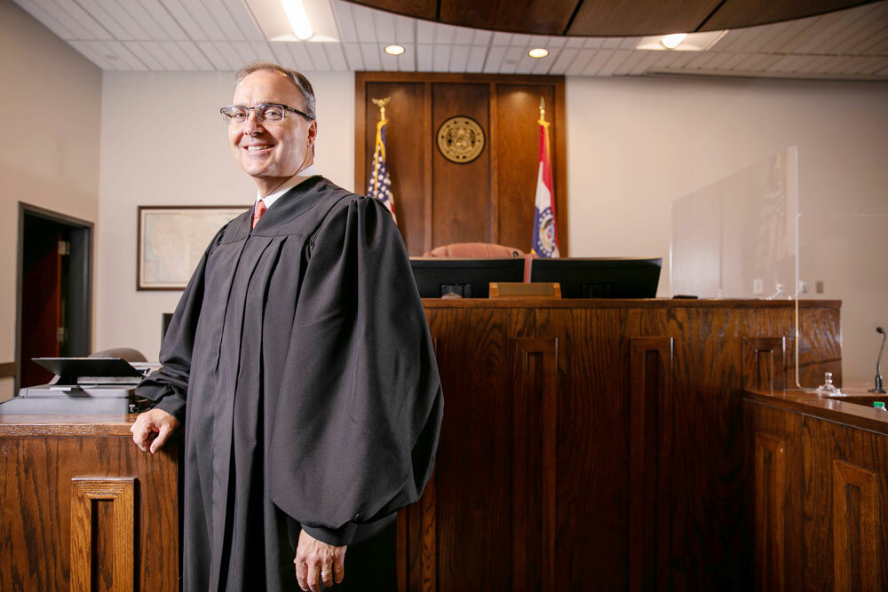 Leading the Bench: Harmison is now presiding judge of the 31st Circuit