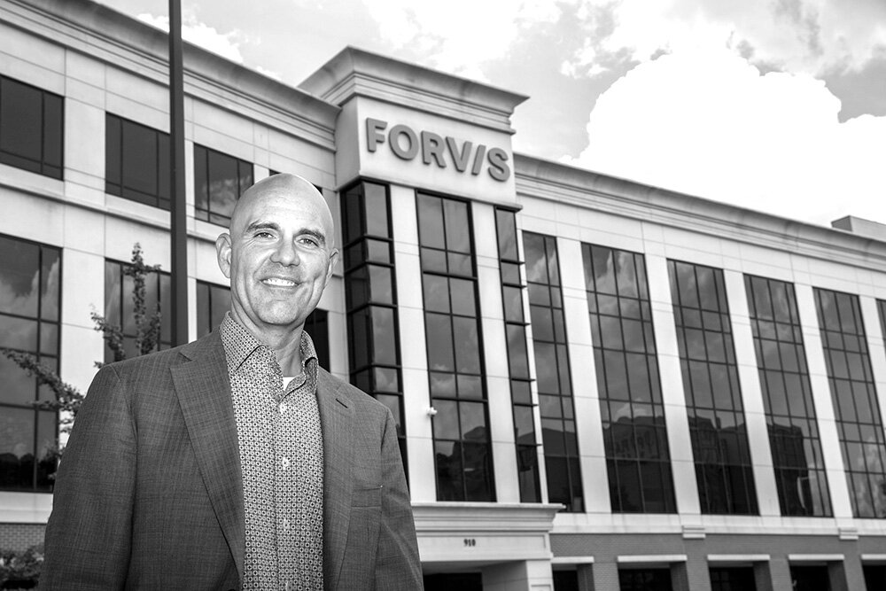 OFFICE LEADERSHIP: Gary Schafer serves as managing partner at the Springfield office of FORVIS, 910 St. Louis St.