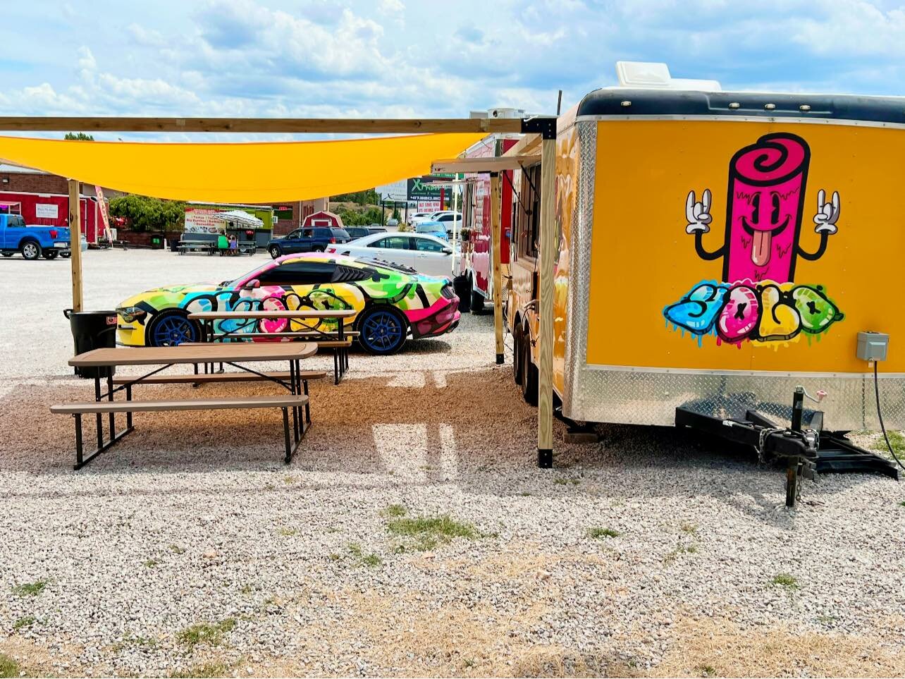 The food truck for Yolo Rolled Ice Cream operates at 2166 State Highway 248 in Branson.