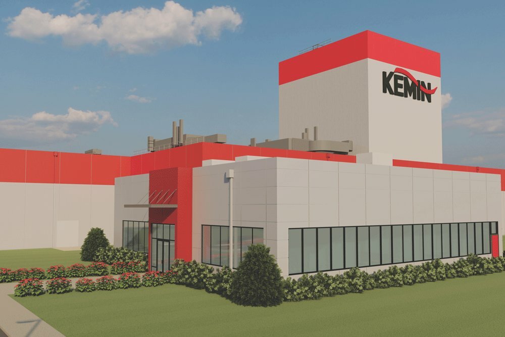 A rendering shows Kemin Industries' expansion project in Verona.