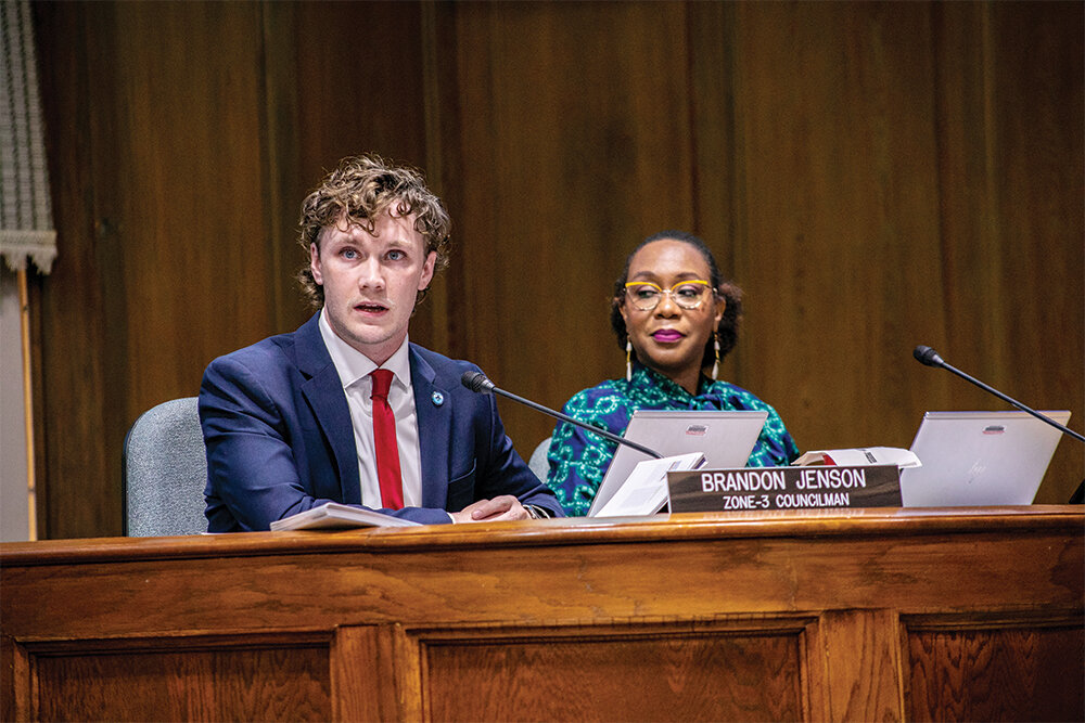 Councilmembers Brandon Jenson and Monica Horton sponsored a nuisance property resolution that they say will pave the way for evidence-based solutions.