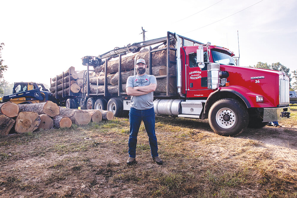 Former St. Louis Cardinals player Josh Kinney now operates Cardinal Country Logging and Sawmill.