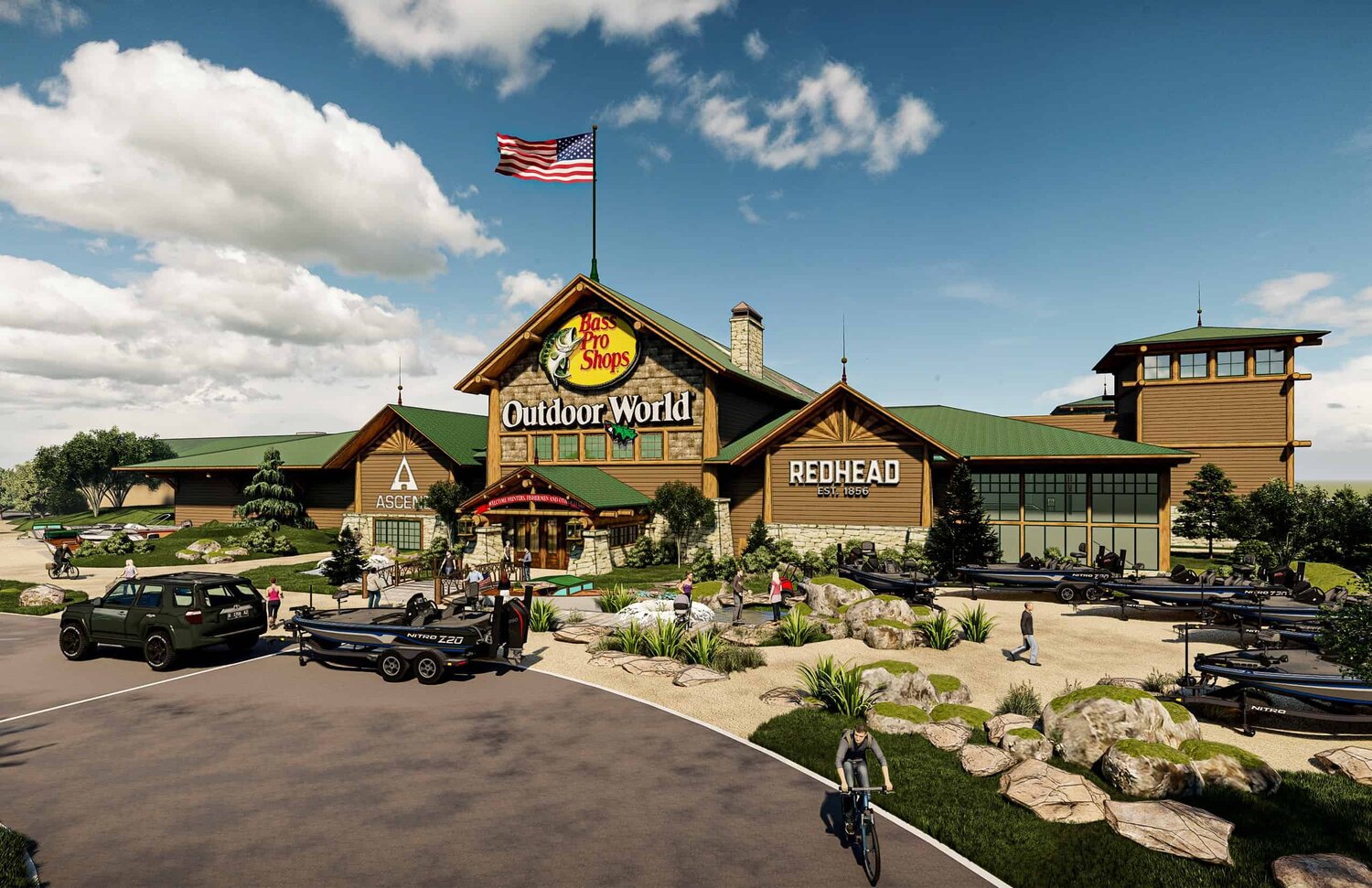 A new Outdoor World is scheduled to open in February in West Chester, Ohio.